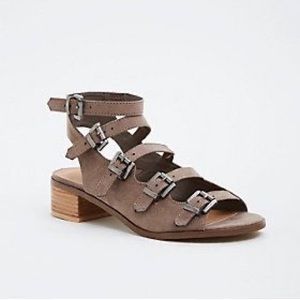 Strappy Gladiator block heel